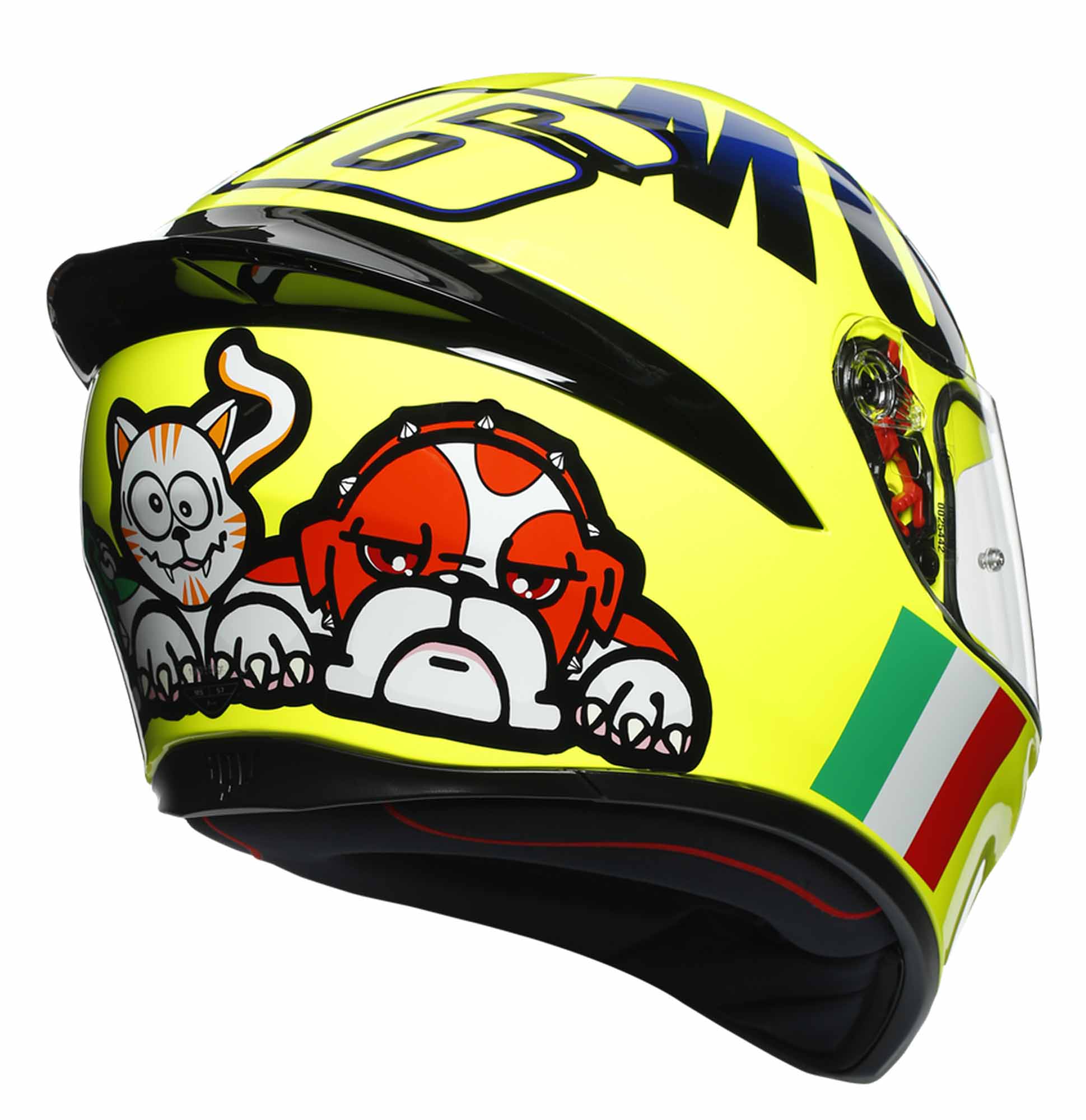 Casco valentino rossi jet hot sale