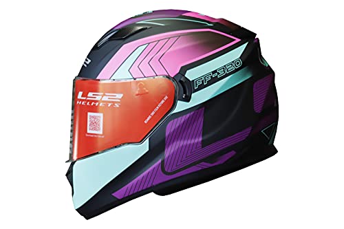 LS2 FF320 Stream Evo Exo Dual Visor Helmet