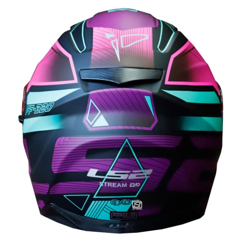 LS2 FF320 Stream Evo Exo Dual Visor Helmet