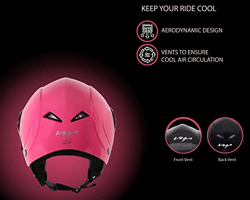 Vega verve pink store helmet