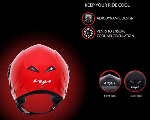 Vega Helmets 91-1022 Black Universal Cloth Logo Helmet Bag : Amazon.in: Car  & Motorbike