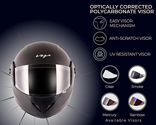 Vega Cliff Black Helmet L CASCO