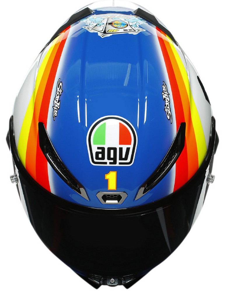 AGV Pista GP RR Valentino Rossi Winter Test 2005 Helmet