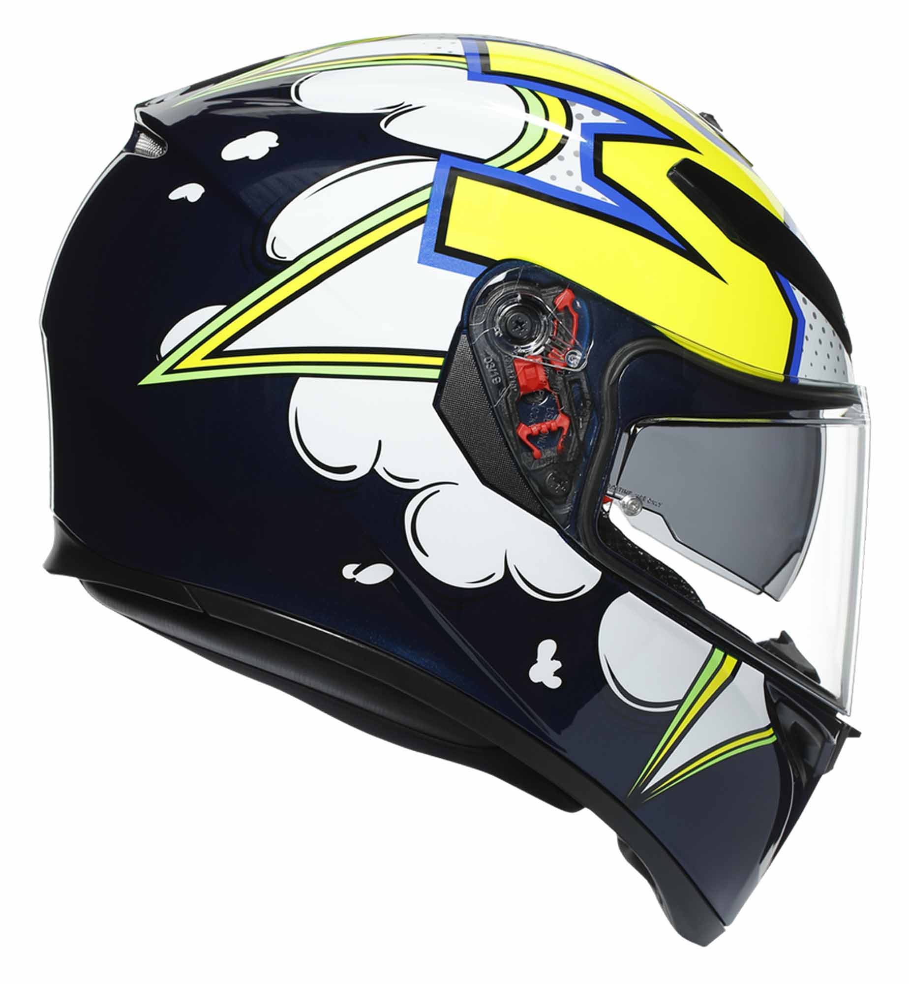 AGV K3 SV Bubble Helmet – CASCO