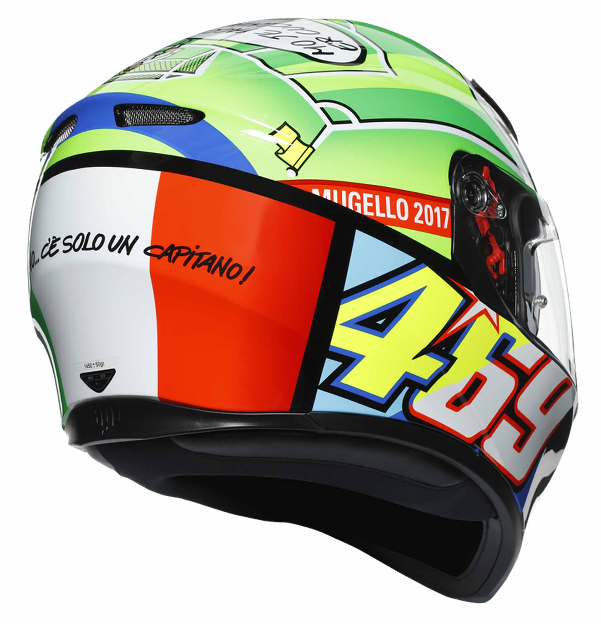 Agv hot sale k3sv rossi